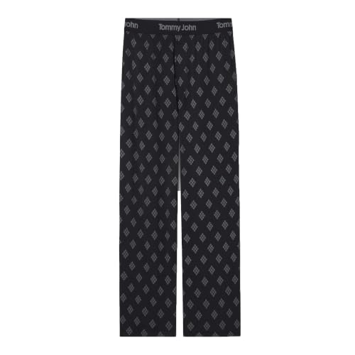 Image of Tommy John Men's Second Skin Pajama Pants - Comfortable Soft Sleep & Lounge Bottoms for Men