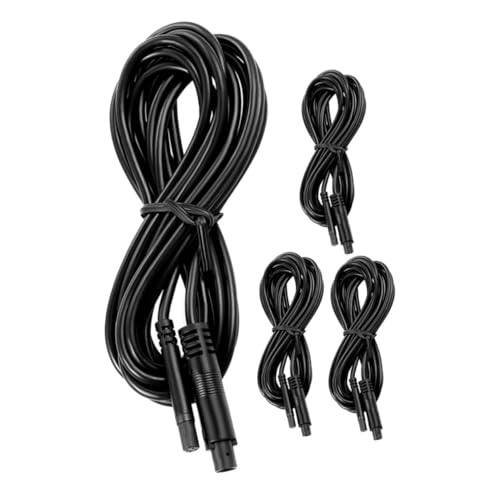 Cable de extensión para automóvil de visión trasera Housoutil, juego de 4 conectores estables