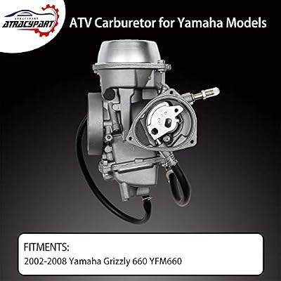 YFM660 Carburetor Carb Compatible with Yamaha Grizzly 600,Replace#5KM-14901-00-00, 5KM-14901-10-00