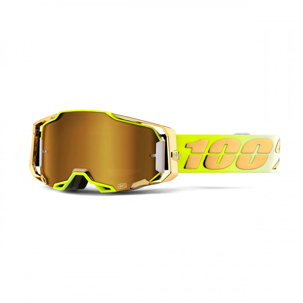 100%Armega Gold Cross Goggles