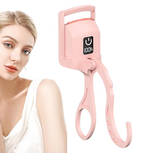 電動まつげカーラー、女性用の加熱まつげカーラー | ホットまつげカーラー充電式 | デジタルパワーディスプレイ、自動シャットオフ、女性の女子の一定の温度制御