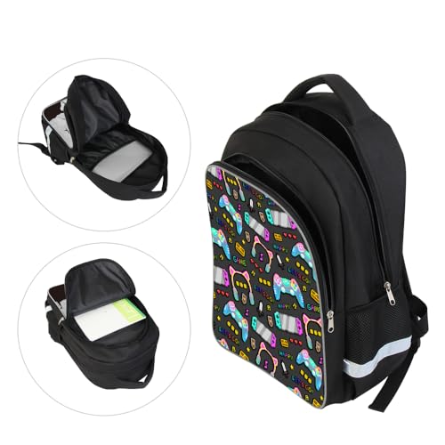 Blue School Bag Set Rugby Backpack Lunch Box Students Fashion Bookbag Personalized Day Pack with Laptop Sleeve3