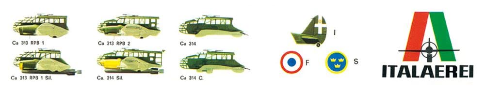 Italeri 1:72 - Caproni Ca.313/314 - Vintage Ltd Edition - Image 4