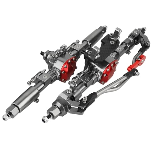 Essieux 1:10 en alliage d'aluminium pour réparer Axial SCX10 II