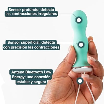 Perifit - Ejercitador de Kegel con aplicación | Entrenador del suelo pélvico | Fortalece tu suelo pélvico, mejora el control de la vejiga y agiliza la recuperación postparto