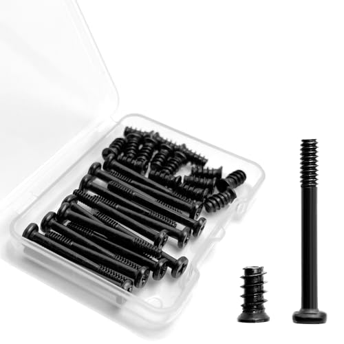 Image of 30Pcs PC Fan Screws, for AIO Cooler /PC Case, #6-32x30mm (15) + M5x10mm (15)