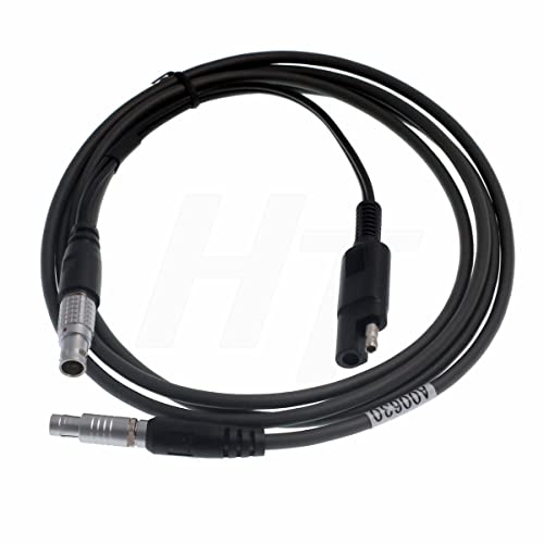 Cable serie Topcon a radio Pacific Crest ADL PDL para receptor GPS con alimentacion de 35W