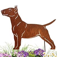 Terma Stalen design, roesthond, Duitse draadhaar, levensgroot, metaal, tuinfiguur, handgemaakt, weerbestendig, tuindecoratie, dierfiguur, grafdecoratie, cadeau