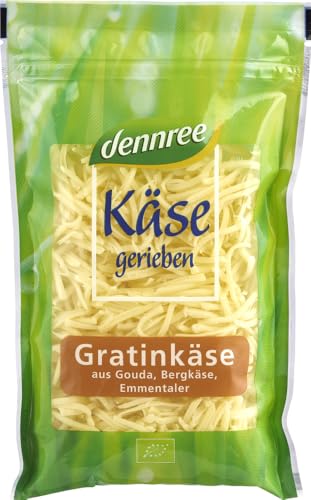 Gratinkäse gerieben, aus Gouda, Bergkäse, Emmentaler 6 x 150 g
