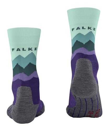 Image of FALKE Women's TK2 Explore Crest Hiking Socks, Quick Dry Merino Wool, 1 Pair
