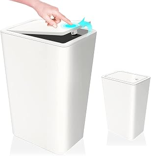 ANTOLE Kitchen Trash Can with Lid