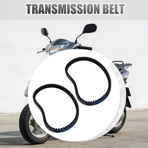 Image of 669-18-30 6691830 CVT Drive Belt for GY6 49cc 50cc 139QMB Scooter Moped ATV Go Kart, Replacement for Roketa Baja Tank Jmstar Taotao Jonway Vespa, Replaces 669 18 30 (2 Pcs)