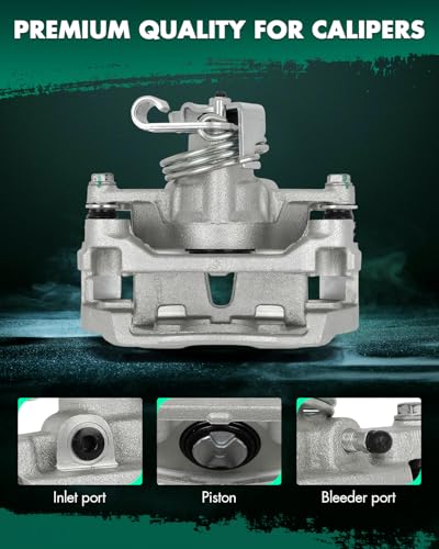 Image of SCITOO 18B4944 Rear Left Disc Brake Caliper Assembly w /Bracket For Buick For Terraza 2005-2007,For Chevy For Uplander 2005-2009,For Pontiac For Montana 2005-2009,For Saturn For Relay 2005-2007