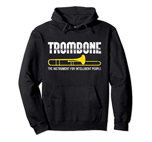 Trombonista Regalo Banda De Marcha Música Trombón Sudadera con Capucha Cover