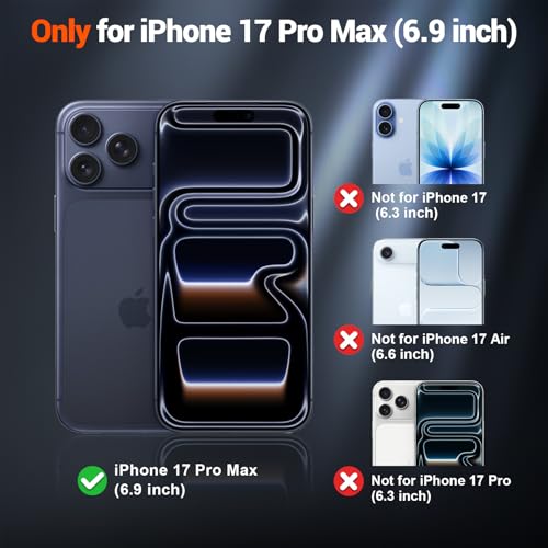 Image of SUPFINE Magnetic for iPhone 17 Pro Max Case Wine Red | (Compatible with MagSafe)(Military Grade Drop Protection)(Camera Protection)Translucent Matte Phone Cover
