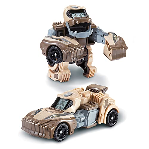 VTech - Switch & Go Dinos, Dinosaure Sonore Kryl, Le Super Gorille, Jouet 2 en 1 Transformable en Voiture, Cadeau Enfant Dès 4 Ans - Contenu en Français