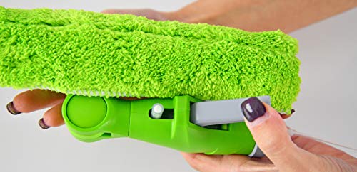 Image of HOME-X 3-in-1 Windshield Squeegee with Spray Bottle, Blade, and Microfiber Cloth, Car Cleaning Tool