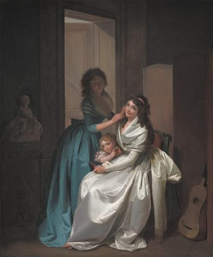Tableau Impressions d'art Mural Le Présent Boilly pour Habiller un Mur Vide 60x90