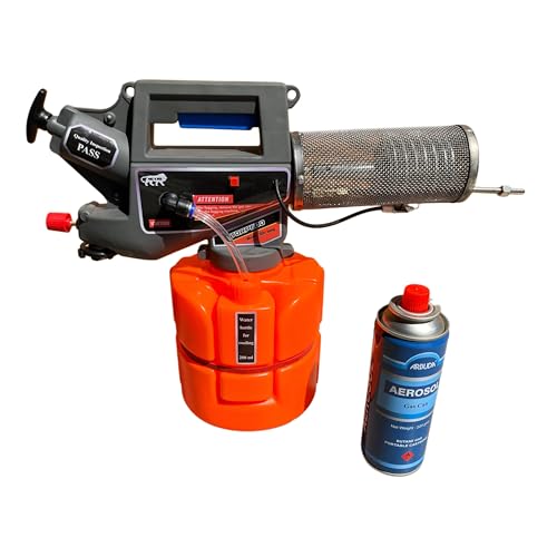 Image of TORPEDO Mini Gas Fogger for Mosquito Control | Outdoor Fogging Machine | Effective for Societies, Bungalows, Resorts, Hospitals, Party Plots, and More (Torpedo Mini Fogger -1, GAS CAN -1)