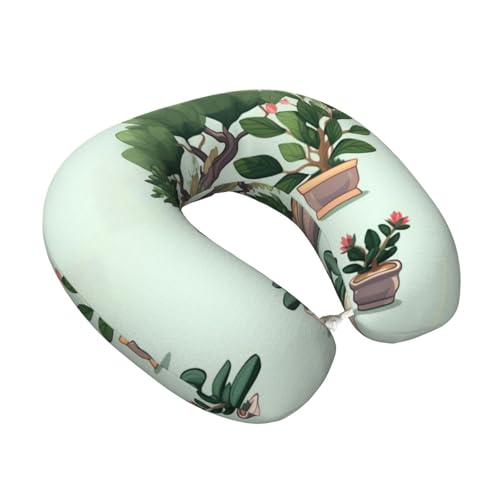 Almohada de viaje espuma viscoelástica 30 cm miniatura 2