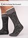 HomeOfSocks Ein Paar Alpaka Kniestrümpfe für Herren Und Damen - 95% Wolle Extra Dick Frottee und festem Sitz Lange Socken Luxuriöse Wollsocken | Anthrazit Gr. 43-46