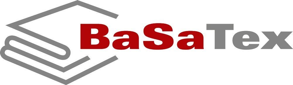 BaSaTex Bettwäsche Set, 200x200 + 2X 80x80 cm, Uni Anthrazit-Grau/Silber
