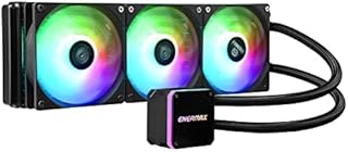 Enermax Liqmax III 360 Addressable RGB AIO CPU Liquid Cooler - 360mm Radiator, Triple 120mm ARGB PWM Fan - Support Intel & AMD Ryzen - 5 Year Warranty