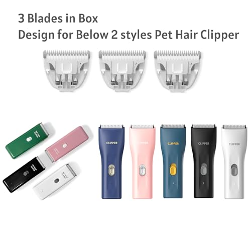 3-Packs Home Professional Pet Dog Cat Grooming Clipper Replacement Blades Only - Image 3