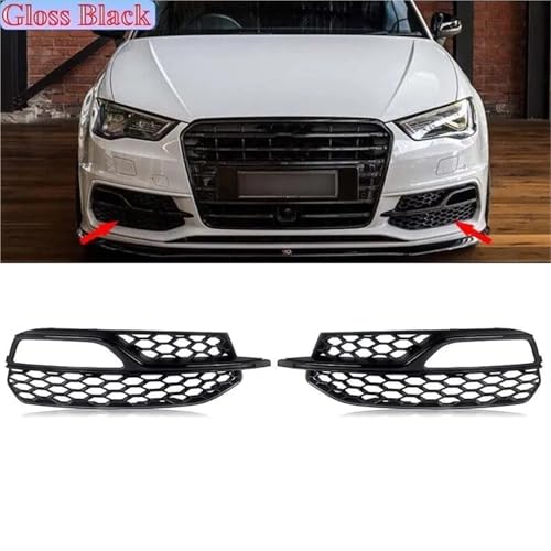 Grille phare antibrouillard A3 S3 fissurée? Kit de remplacement gauche droite - 2