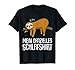 Offizielles Schlafshirt Pyjama Schlafanzug Faultier Geschenk T-Shirt