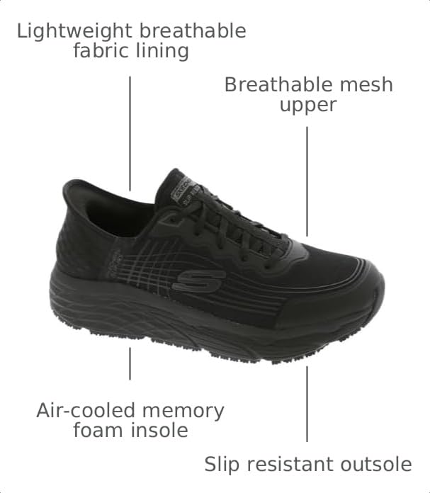 Image of Skechers Mens Max Cushioning Elite Sr - Remma