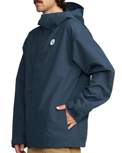 Image of Volcom Men's Buckthreeeighty Snowboard Jacket - 10k Waterproof 2-layer Shell, Zip Tech