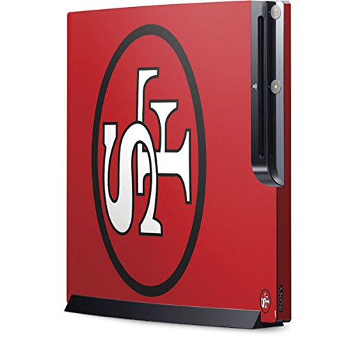 Skinit Decal Gaming Skin Compatible with Playstation 3 & PS3 Slim - Officially Licensed NFL San Francisco 49ers Retro Logo Design