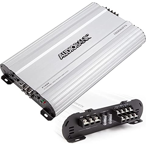 Audiobank 4 Channels 1600 WATTS Bridgedable Car Audio Stereo Amplifier P1604 Cover