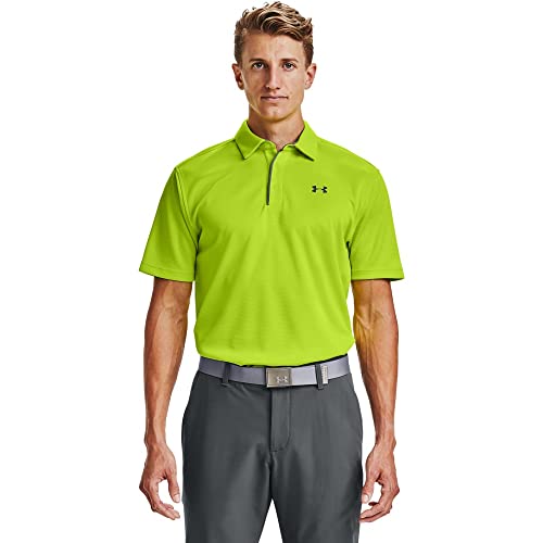 Image of Under Armour Men's Polyester Solid Tech Polo | T-Shirt | 1290140-001