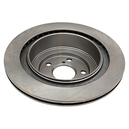 Image of TRQ Rear Brake Pad and Rotor Set Ceramic Parking Shoe Compatible with 2006-2007 Subaru Impreza