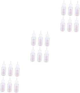 POPETPOP 18 Peças Mamadeiras Para Alimentação De Filhotes Recém-Nascidos Para Recém-Nascidos Garrafa De Leite Para Gatos Mamadeiras Para Gatinhos Mamadeiras Para Animais De Estimação