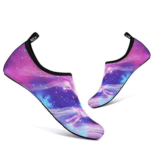 Image of YALOX Water Shoes Women's Men's Outdoor Beach Swimming Aqua Socks Quick-Dry Barefoot Shoes Surfing Yoga Pool Exercise