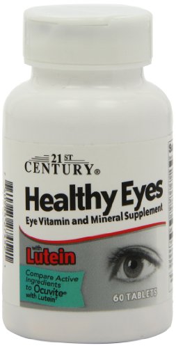 21st Century Healthy Eyes with Lutein Tablets, 60 Count, White (27452) - Thumbnail 7