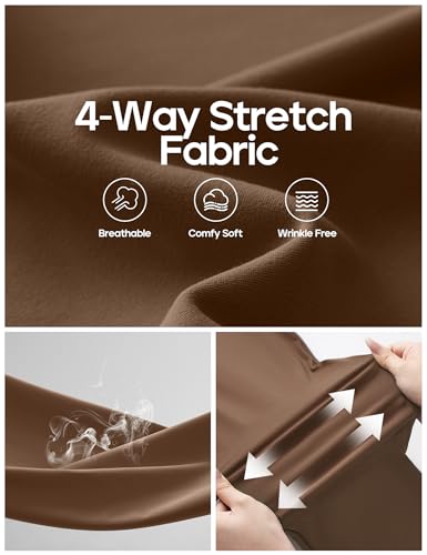 Image of Heathyoga Yoga Pants with Pockets Extra Soft Leggings with Pockets for Women Non See-Through High Waist Workout Leggings