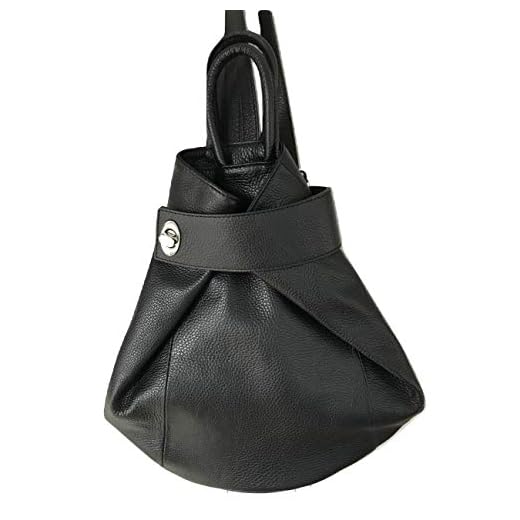 Best purse backpack for travel LaGaksta Stella Convertible Leather Backpack Purse