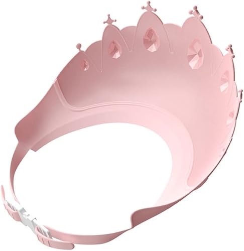 Miniatura 9 de Gorro de ducha de bebé, sombrero de champú impermeable para niños y niñas pequeños que protege las orejas y los ojos. Corona de baño de silicona