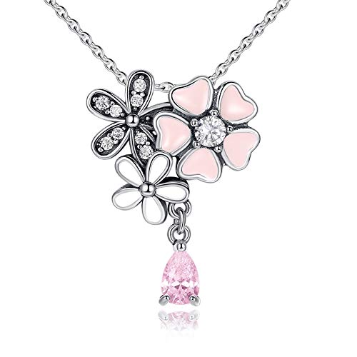 Collier argent 925 femme pour célébrer la douceur et la poésie printanière