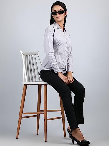 Image of Blue Ronin Women's Stylish Western Formal Shirts - Full Sleeve, Regular Fit