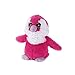 Intelex Warmies Peluche parfumée à la lavande au micro-ondes Pingouin Rose
