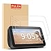 [2-Pack] PULEN for Echo Show 5 Screen Protector,HD Clear No Bubble 9H Tempered Glass for Echo Show 5 (3nd Gen) 2019 (5.5 Inch)