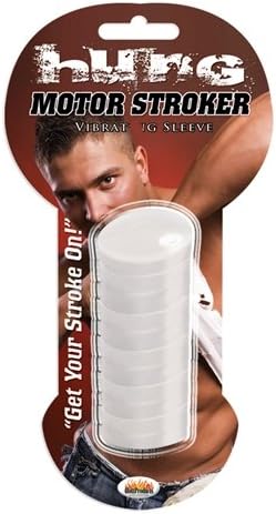 Hung Motor Stroker Vibrating Sleeve - Clear