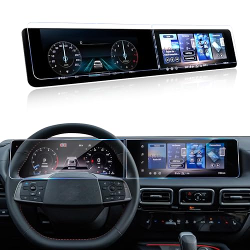 GFJNFG 2026 Sentra Screen Protector for [2PCS Tempered Glass] 2026 Nissan Sentra Screen Protector [SV/SR/SL] 12.3 inch Navi + Digital Dashboard, For 2026 Nissan Sentra Accessories Anti-Scratch