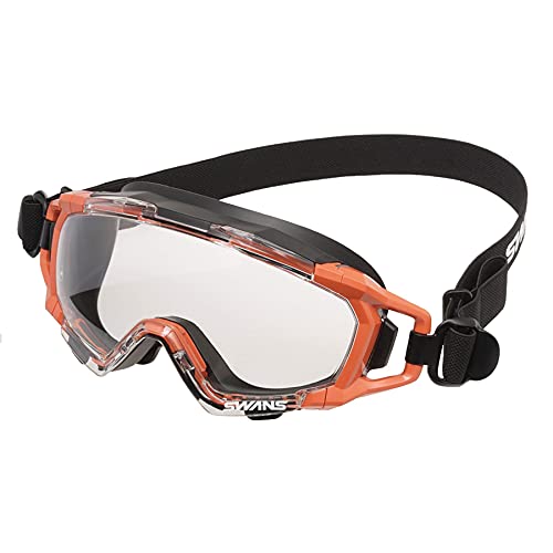 山本光学 YAMAMOTO ハイスペックモデル SS-7000CL プロユース レスキュー ゴーグル オレンジ PET-Afα(外側ハードコート+内側くもり止め)+超撥水クラリテックスコート 日本製 JIS 紫外線カット