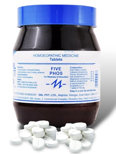 Homoeo15 SBL Five Phos 6x Homeopathic 450gm - BIG SIZE FAMILY PACK